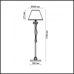Торшер Odeon Light Esteli  - 3